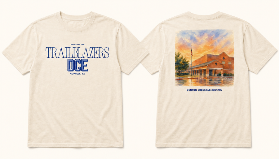 Ivory Watercolor School Spirit Tee by Unofficially Local